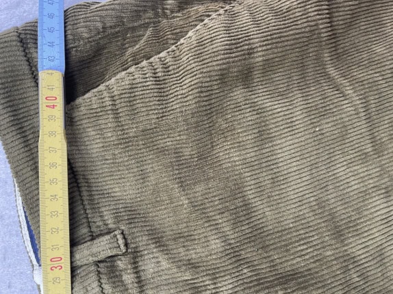 90S PIOMBO ΠΑΝΤΕΛΟΝΙ CORDUROY OLIVE ΑΝΤΡΙΚΟ PRE OWNED L