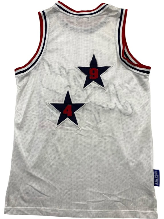 Pit Stop All Star Jersey Tank Top sportivo in mesh con logo bianco da uomo M