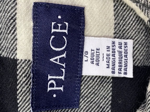 PLACER ΠΟΥΚΑΜΙΣΟ PLAIN CHECK ΜΑΥΡΟ ΑΝΤΡΙΚΟ PRE OWNED L
