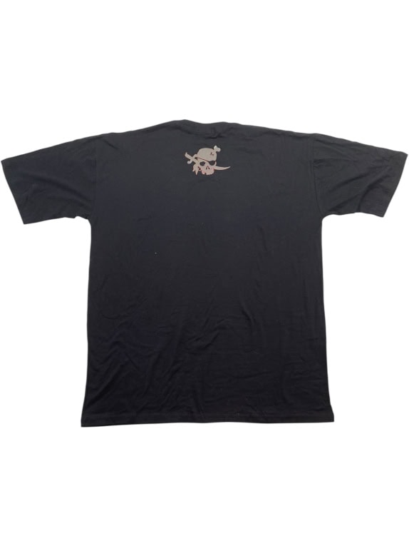 PLANETA MARINHO T-Shirt Vintage "Pirata Cabo Verde" Black Ανδρικό XL