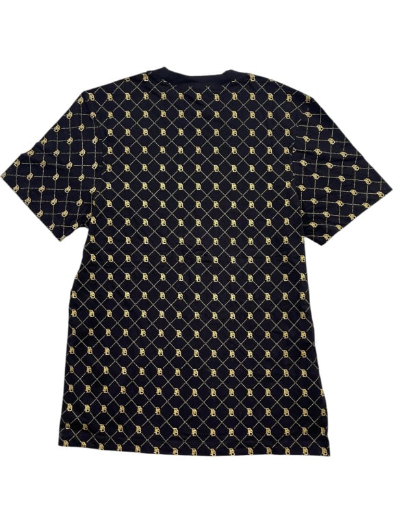 PLAYBOY T-SHIRT BIG LOGO MONOGRAM ΜΑΥΡΟ UNISEX L