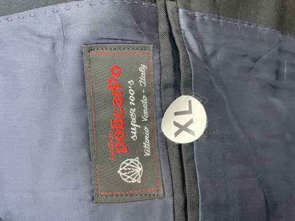 00s POLICARPO ΣΑΚΑΚΙ CLASSIC ΜΠΛΕ ΑΝΤΡΙΚΟ PRE OWNED XL