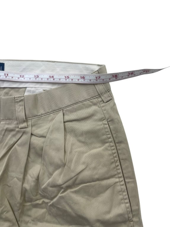 POLO BY RALPH LAUREN PANTALONI CHINO CLASSICO BEIGE UOMO PRE OWNED L