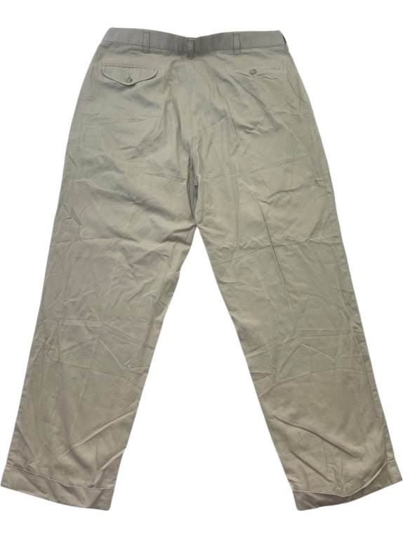 POLO BY RALPH LAUREN PANTALONI CHINO CLASSICO BEIGE UOMO PRE OWNED L