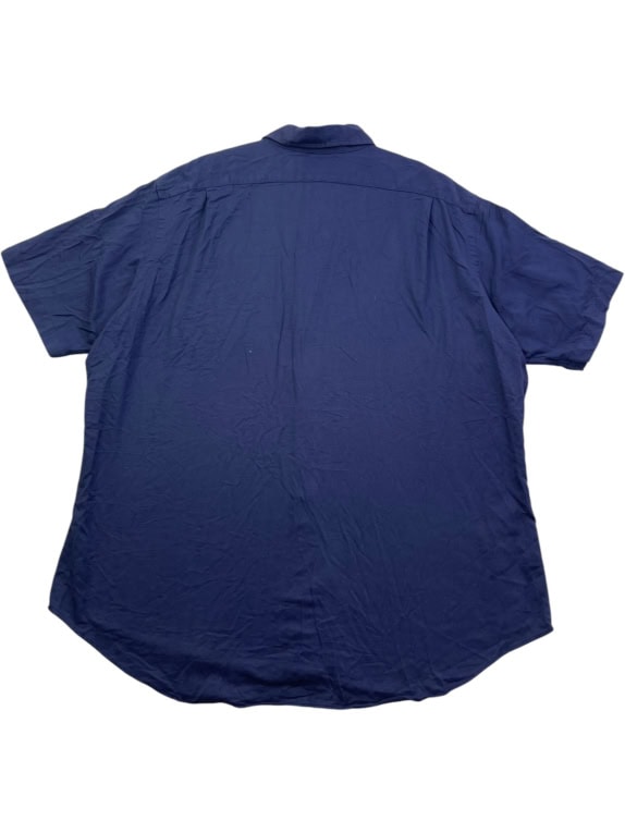 POLO BY RALPH LAUREN CAMICIA MANICHE CORTE MINIMAL NAVY UOMO PRE OWNED