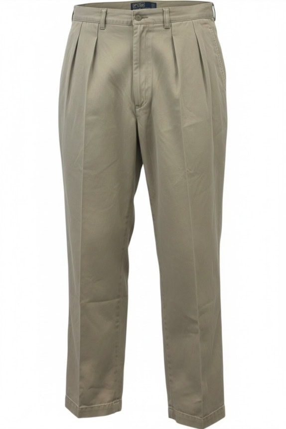 POLO BY RALPH LAUREN PANTALONI CHINO CLASSIC BEIGE UOMO PRE OWNED M