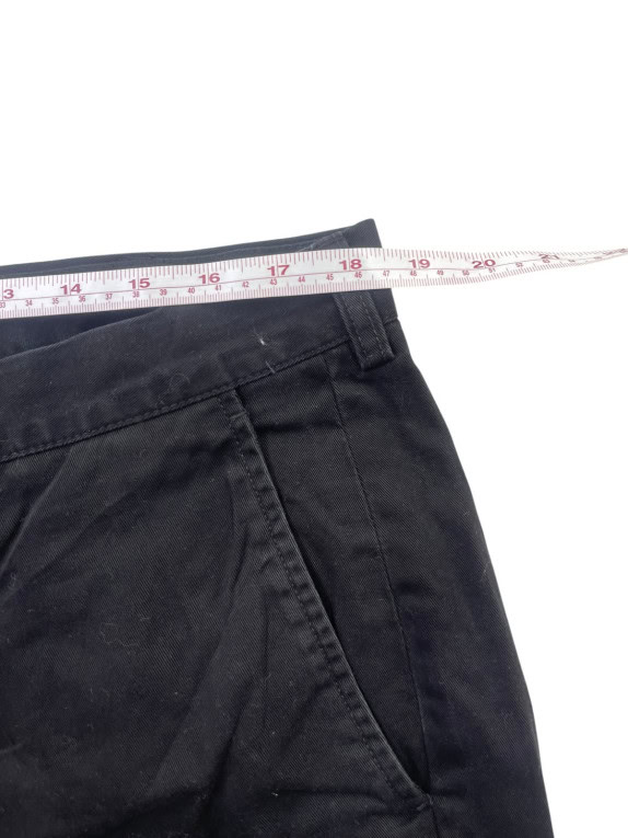 POLO BY RALPH LAUREN CHINO PANTS CLASSIC BLACK MENS PRE OWNED XL
