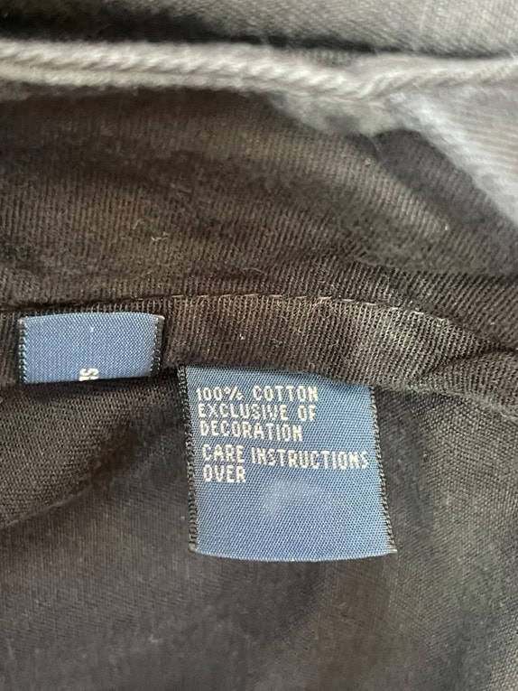 POLO BY RALPH LAUREN CHINO PANTS CLASSIC BLACK MENS PRE OWNED XL