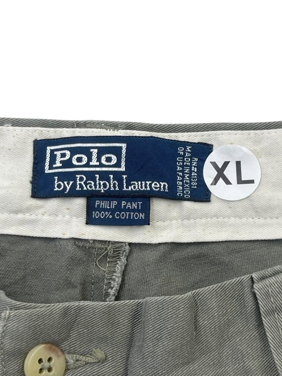 POLO BY RALPH LAUREN ΠΑΝΤΕΛΟΝΙ CHINO CLASSIC STONE GREY ΑΝΤΡΙΚΟ PRE OWNED XL
