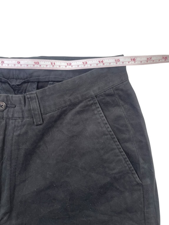 POLO BY RALPH LAUREN ΠΑΝΤΕΛΟΝΙ CHINO ΚΛΑΣΙΚΟ ΜΑΥΡΟ ΑΝΤΡΙΚΟ PRE OWNED S