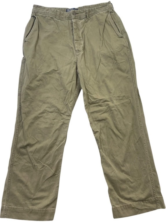POLO BY RALPH LAUREN ΠΑΝΤΕΛΟΝΙ CHINO UTILITY OLIVE ΑΝΤΡΙΚΟ PRE OWNED M