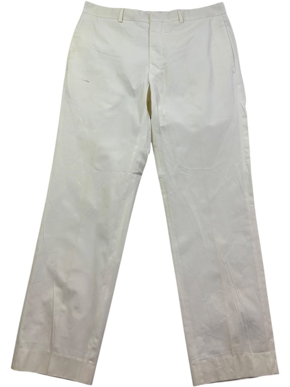 POLO BY RALPH LAUREN ΠΑΝΤΕΛΟΝΙ CHINO VINTAGE ΛΕΥΚΟ ΑΝΤΡΙΚΟ L pre-owned