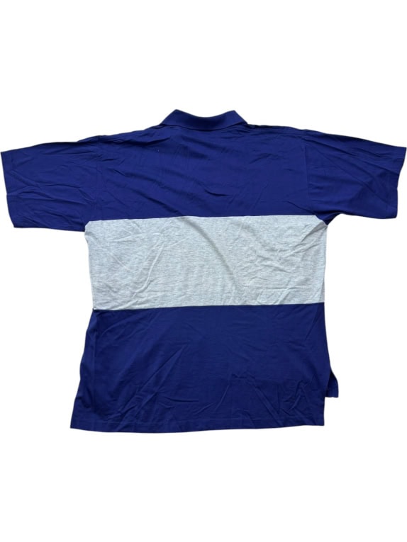 POLO BY RALPH LAUREN POLO SHIRT CLASSIC COLORBLOCK ΜΠΛΕ ΑΝΤΡΙΚΟ PRE OWNED M