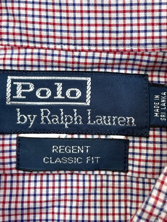 POLO BY RALPH LAUREN ΠΟΥΚΑΜΙΣΟ CLASSIC ΚΟΚΚΙΝΟ ΑΝΤΡΙΚΟ PRE OWNED XL