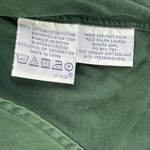 POLO BY RALPH LAUREN ΠΟΥΚΑΜΙΣΟ CLASSIC ΠΡΑΣΙΝΟ ΑΝΤΡΙΚΟ PRE OWNED