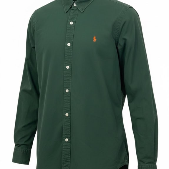 POLO BY RALPH LAUREN ΠΟΥΚΑΜΙΣΟ CLASSIC ΠΡΑΣΙΝΟ ΑΝΤΡΙΚΟ PRE OWNED