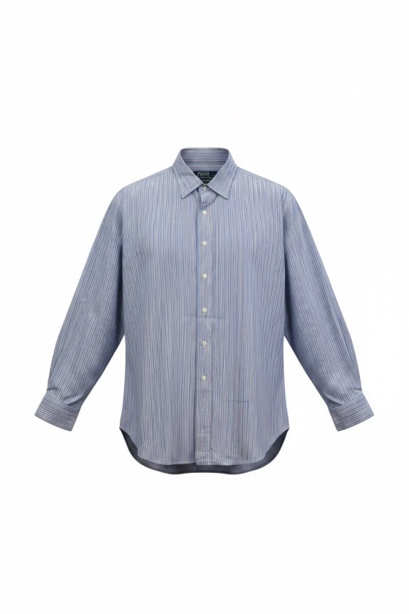 POLO BY RALPH LAUREN ΠΟΥΚΑΜΙΣΟ CLASSIC ΡΙΓΕ ΓΑΛΑΖΙΟ ΑΝΤΡΙΚΟ PRE OWNED XL