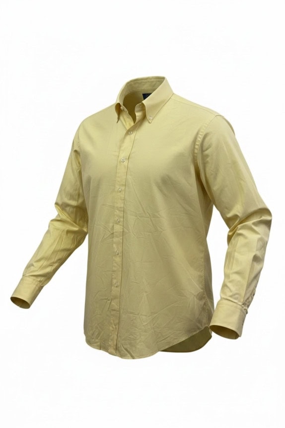 POLO BY RALPH LAUREN ΠΟΥΚΑΜΙΣΟ ΚΛΑΣΙΚΟ ΑΝΟΙΧΤΟ ΚΙΤΡΙΝΟ ΑΝΤΡΙΚΟ PRE OWNED XL