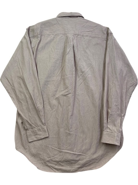 POLO BY RALPH LAUREN SHIRT CLASSIC GREY MENS PRE OWNED M