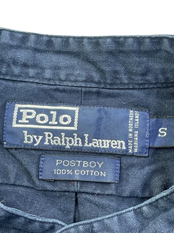 POLO BY RALPH LAUREN ΠΟΥΚΑΜΙΣΟ ΜΑΟ MINIMAL NAVY ΑΝΤΡΙΚΟ PRE OWNED S