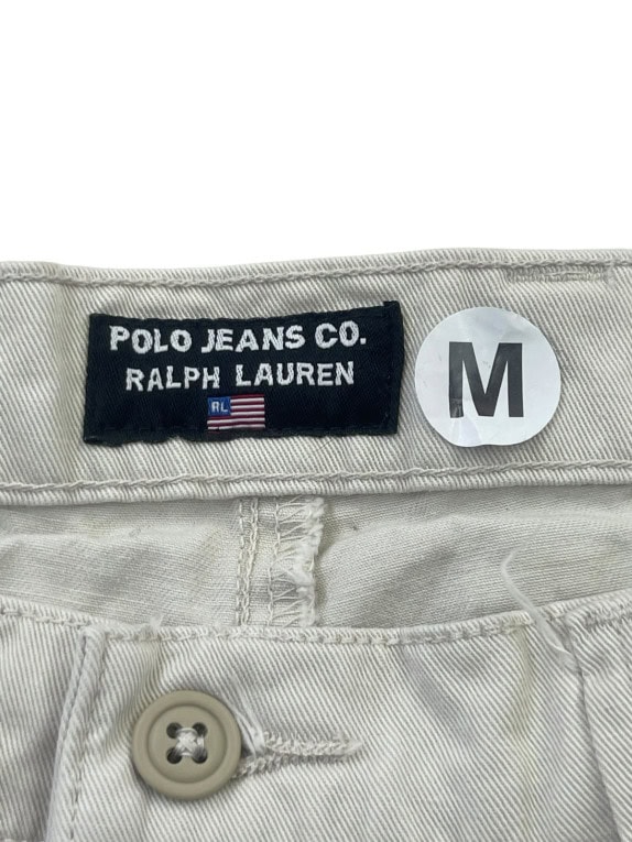 POLO JEANS CO RALPH LAUREN CHINO PANTS CLASSIC BEIGE MENS PRE OWNED M