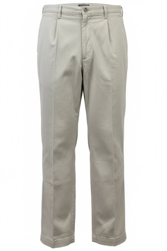 POLO JEANS CO RALPH LAUREN PANTALONI CHINO CLASSICI BEIGE UOMO PRE OWNED M