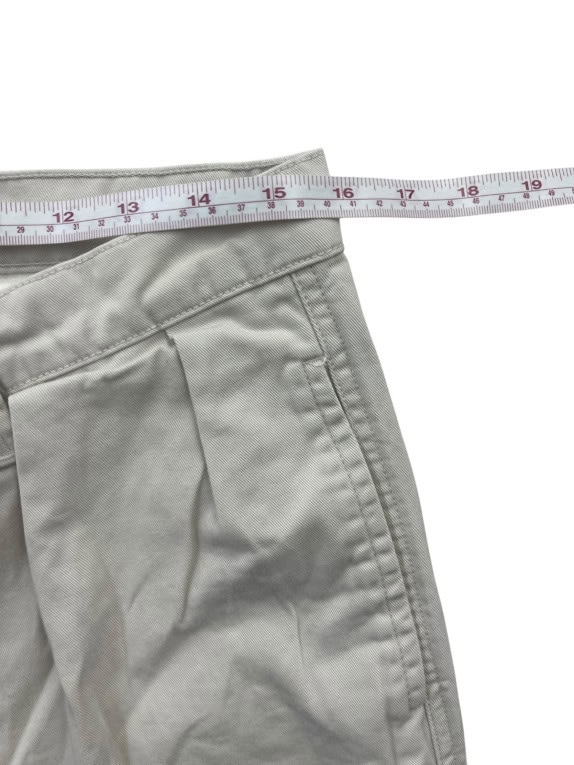 POLO JEANS CO RALPH LAUREN CHINO PANTS CLASSIC BEIGE MENS PRE OWNED M
