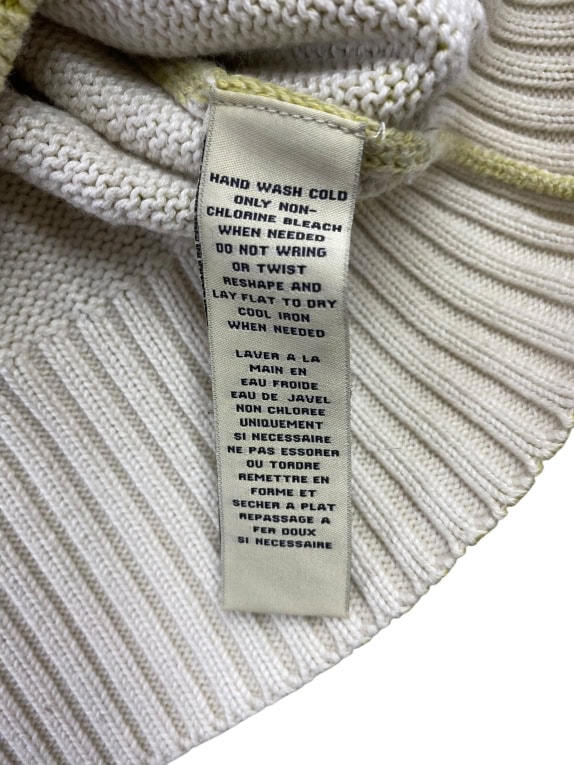 POLO JEANS CO. RALPH LAUREN Πλεκτό Πουλόβερ Vintage Basic Λαχανί Ανδρικό M