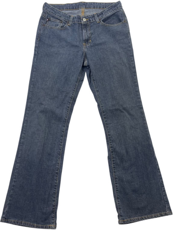 POLO JEANS COMPANY RALPH LAUREN BOOTCUT JEANS WASHED BLUE WOMEN PRE OWNED S
