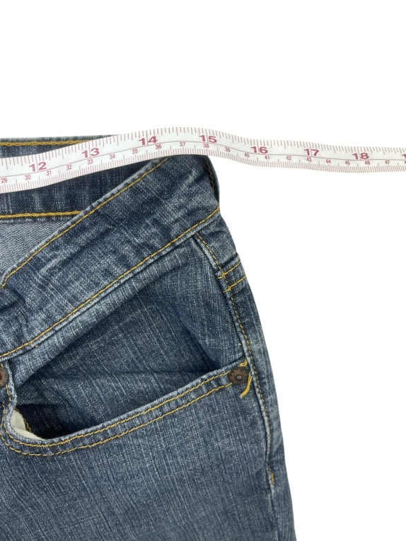 POLO JEANS COMPANY RALPH LAUREN BOOTCUT JEANS WASHED BLUE WOMEN PRE OWNED S