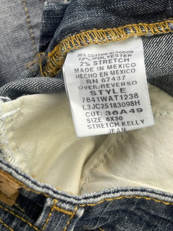 POLO JEANS COMPANY RALPH LAUREN BOOTCUT JEANS WASHED BLUE WOMEN PRE OWNED S