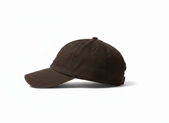 POLO RALPH LAUREN BASEBALL CAP MINIMAL BROWN UNISEX PRE OWNED