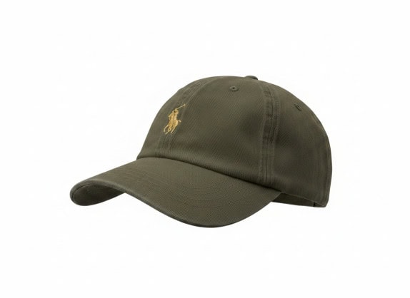 POLO RALPH LAUREN CAPPELLINO BASEBALL MINIMAL OLIVA UOMO PRE OWNED