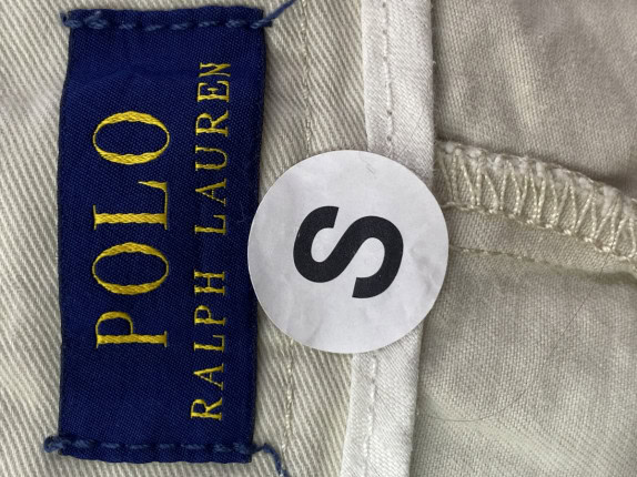 POLO RALPH LAUREN BERMUDA CLASSIC BEIGE ΑΝΤΡΙΚΟ PRE OWNED S
