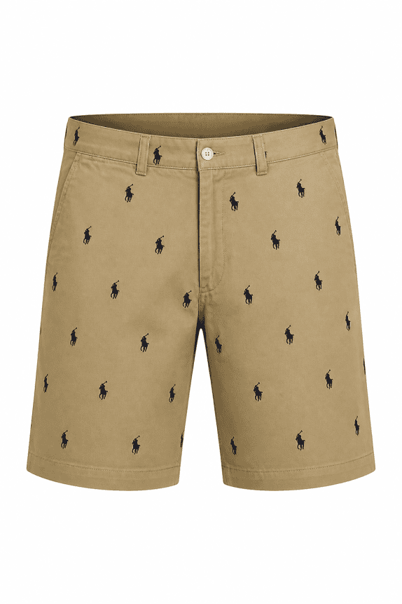 POLO RALPH LAUREN BERMUDA SHORTS CLASSIC BEIGE ΑΝΤΡΙΚΟ PRE OWNED M