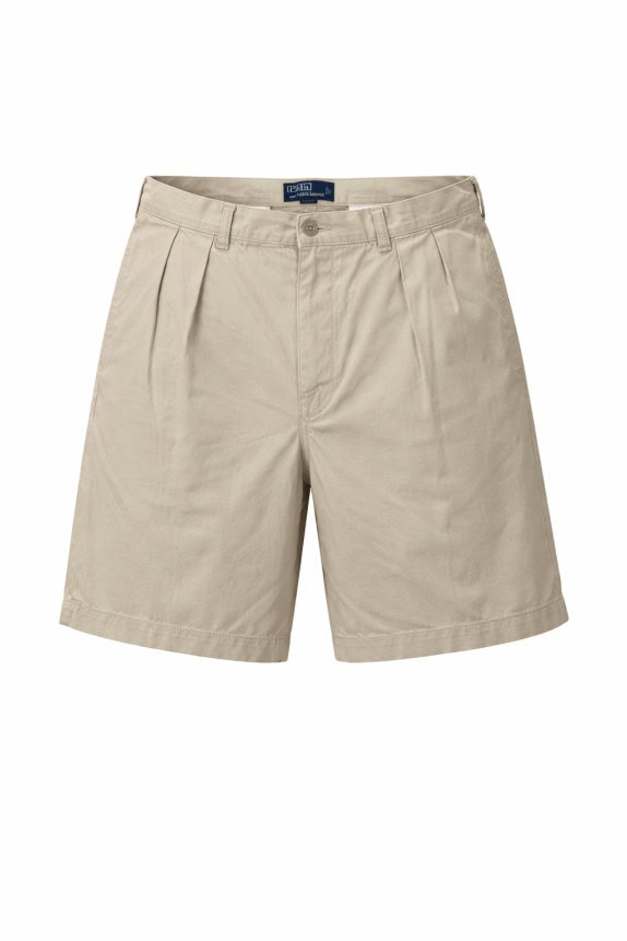 POLO RALPH LAUREN BERMUDA SHORTS MINIMAL BEIGE ΑΝΤΡΙΚΟ PRE OWNED L