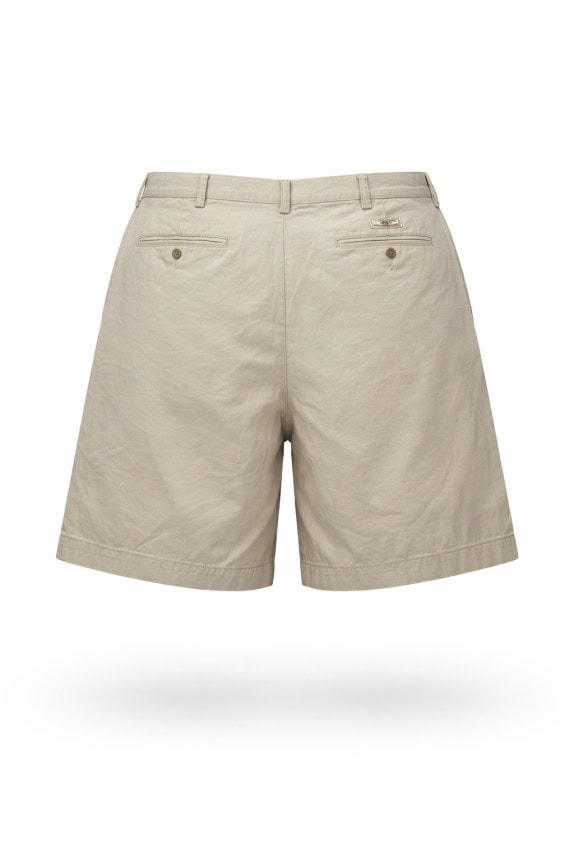 POLO RALPH LAUREN BERMUDA SHORTS MINIMAL BEIGE MENS PRE OWNED L