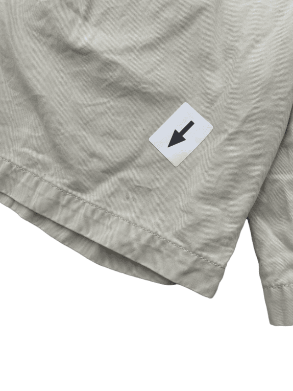 POLO RALPH LAUREN BERMUDA SHORTS MINIMAL BEIGE MENS PRE OWNED L