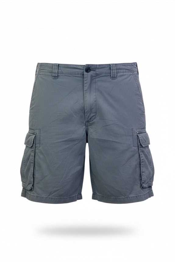 POLO RALPH LAUREN BERMUDA CARGO UTILITY GRIGIO BLU UOMO PRE OWNED L