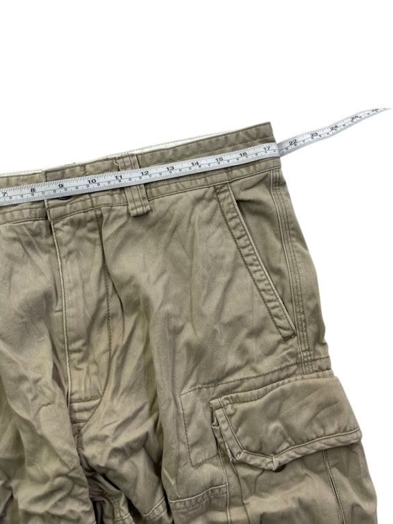 POLO RALPH LAUREN CARGO SHORTS UTILITY BEIGE MENS PRE OWNED L