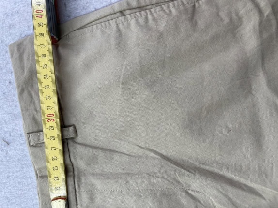 POLO RALPH LAUREN PANTALONI CHINO CLASSIC BEIGE UOMO PRE OWNED S