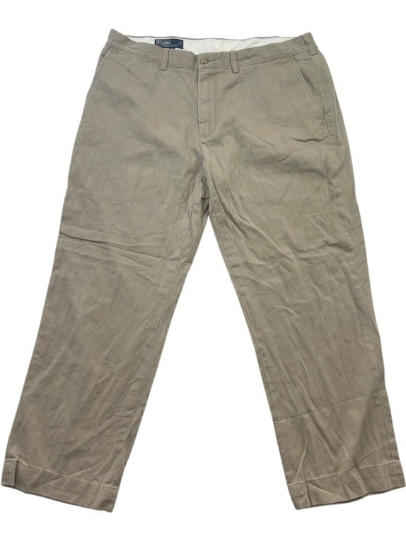 POLO RALPH LAUREN CHINO ΠΑΝΤΕΛΟΝΙ CLASSIC ΜΠΕΖ ΑΝΤΡΙΚΟ PRE OWNED XXL