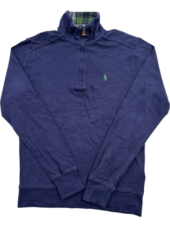 POLO RALPH LAUREN ΦΟΥΤΕΡ HALF ZIP CLASSIC NAVY ΑΝΤΡΙΚΟ PRE OWNED XS