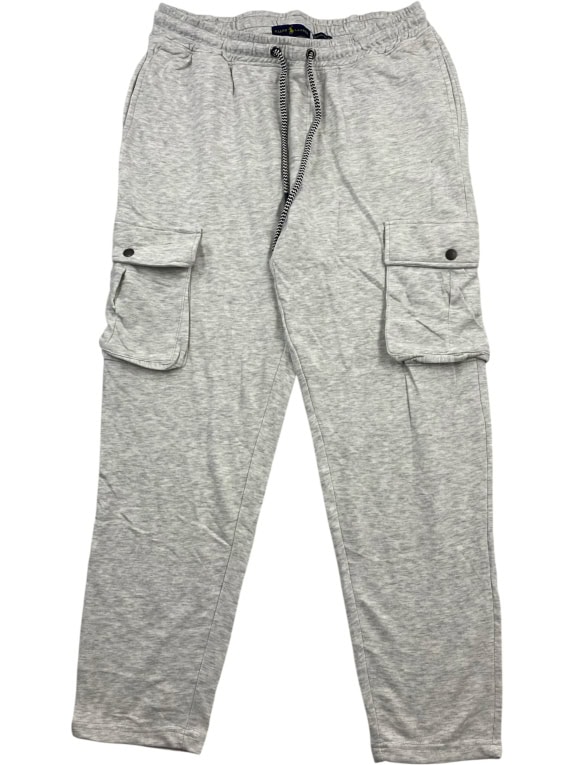 Polo Ralph Lauren Γκρι Cargo Παντελόνι Φόρμας Custom Slim Fit Ανδρικό L