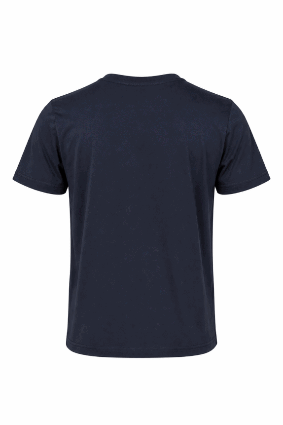 POLO RALPH LAUREN GRAPHIC TEE NAVY MEN PRE OWNED S