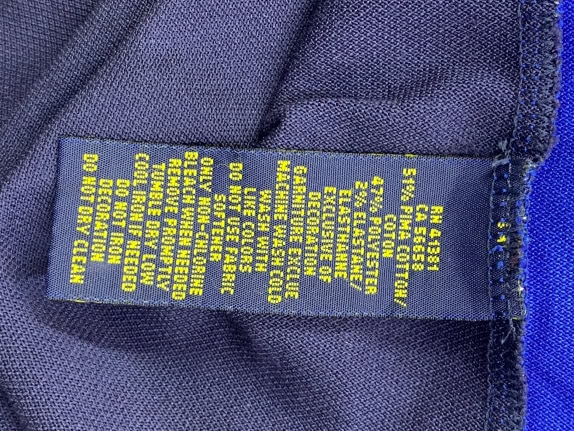 Polo Ralph Lauren Γυναικείο Polo Μπλε Navy US Open Logo Size S