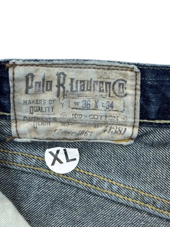 POLO RALPH LAUREN JEANS VINTAGE BLUE ΑΝΤΡΙΚΟ PRE OWNED XL
