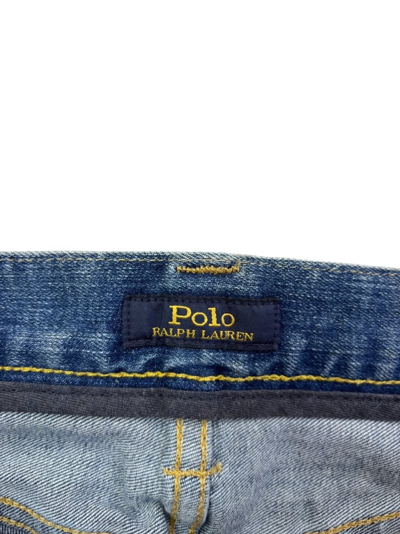 POLO RALPH LAUREN JEANS VINTAGE ΜΠΛΕ ΑΝΤΡΙΚΟ L pre-owned