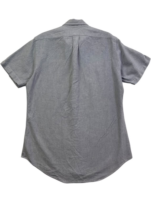 POLO RALPH LAUREN CAMICIA MANICA CORTA CLASSICA GRIGIA UOMO PRE OWNED