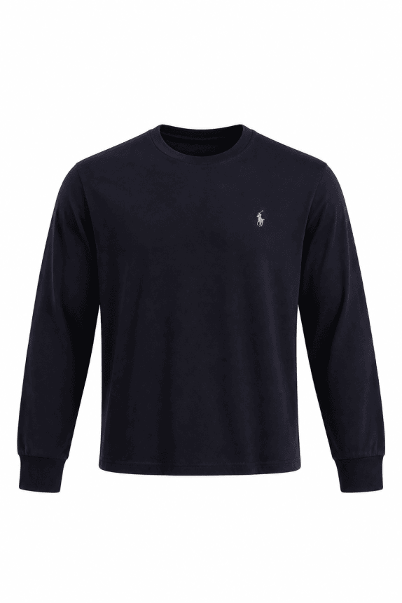 POLO RALPH LAUREN LONGSLEEVE CLASSIC NAVY ΑΝΤΡΙΚΟ PRE OWNED M